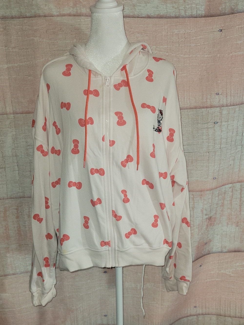 Hello Kitty Zip Up Hoodie